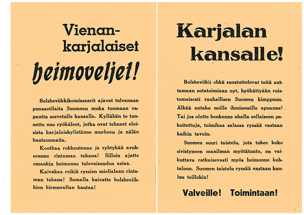 Öppna bilden Flygblad på finska i en ny flik