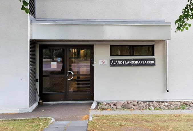 Ålands landskapsarkiv i Mariehamn